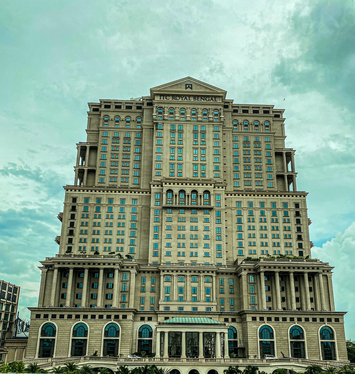 itc royal bengal, hotel, india, luxury hotel, architecture